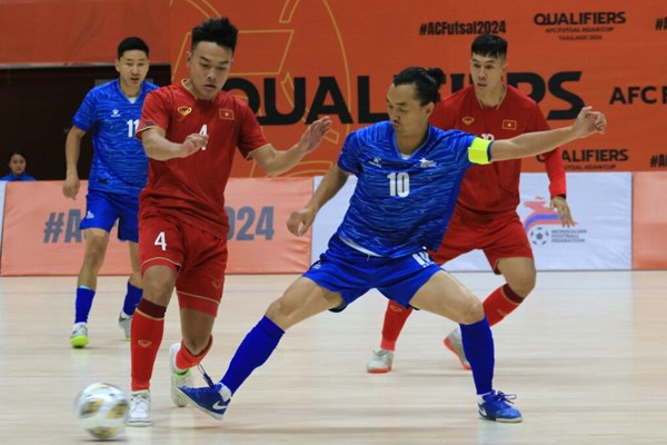 Tuyển Futsal Việt Nam thắng trận mở màn vòng loại giải châu Á - Anh 1