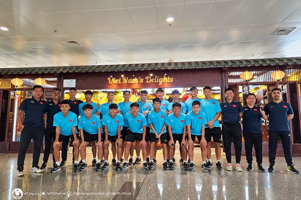 U18 Việt Nam lên đường dự giải quốc tế ở Hàn Quốc - Anh 1