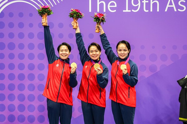 Trưởng đoàn Thể thao Việt Nam tại Asian Games 19 Đặng Hà Việt: “Việc nâng cao thành tích thể thao không thể diễn ra trong một sớm, một chiều” - Anh 2