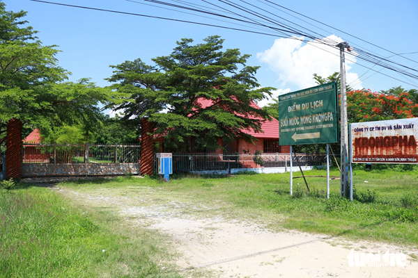 Kiến nghị chấm dứt khu du lịch có tổng vốn đầu tư 23 tỉ đồng - Anh 1