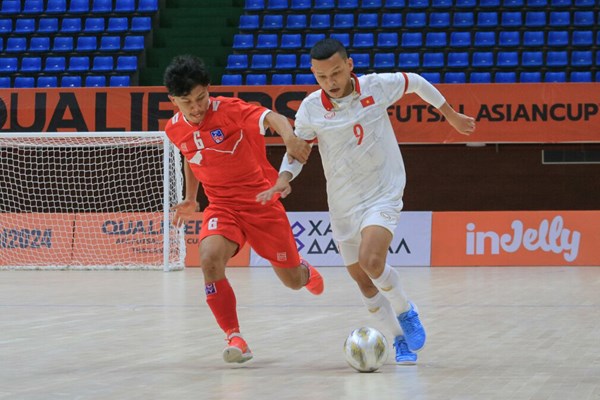 Tuyển Futsal Việt Nam sớm giành vé tham dự VCK giải châu Á - Anh 1