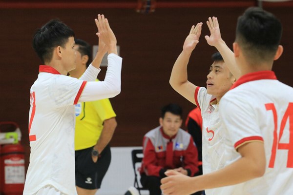 Tuyển Futsal Việt Nam sớm giành vé tham dự VCK giải châu Á - Anh 2