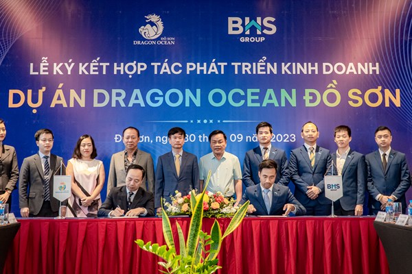 BHS Group chính thức hợp tác phát triển kinh doanh dự án Dragon Ocean Đồ Sơn - Anh 1