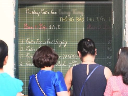 Cần xử lý nghiêm hiệu trưởng nếu để xảy ra lạm thu - Anh 1