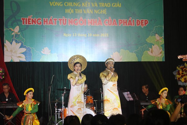 Chung kết Hội thi văn nghệ “Tiếng hát từ ngôi nhà của phái đẹp” - Anh 1