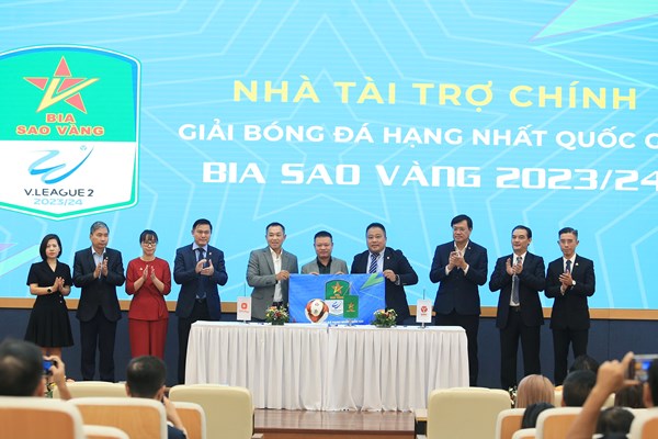 Công bố nhà tài trợ chính các giải bóng đá chuyên nghiệp quốc gia 2023-2024 - Anh 3