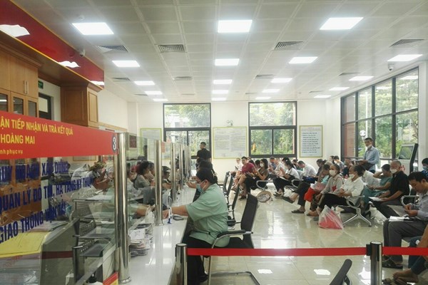 Quận Hoàng Mai quan tâm đến việc thực hiện quy tắc ứng xử tại nơi làm việc và nơi công cộng - Anh 1