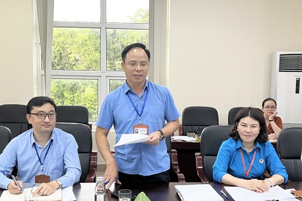 Quận Hoàng Mai quan tâm đến việc thực hiện quy tắc ứng xử tại nơi làm việc và nơi công cộng - Anh 3