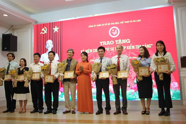 Đảng ủy khối cơ sở Bộ VHTTDL kỷ niệm ngày truyền thống các ban xây dựng Đảng - Anh 1