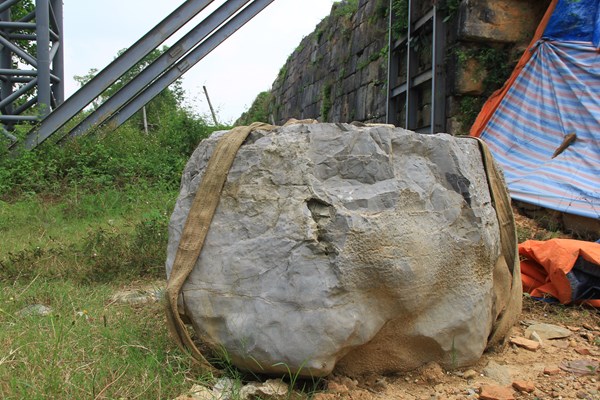 Viết tiếp bài Chậm như... tu sửa cấp thiết di sản thành nhà Hồ: Đâu là giải pháp sắp xếp tường thành đá? - Anh 1
