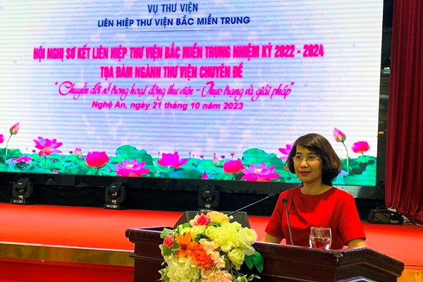Thư viện các tỉnh Bắc miền Trung bàn giải pháp chuyển đổi số - Anh 2