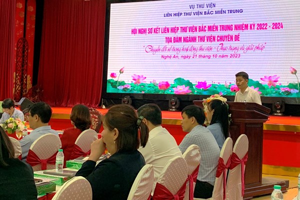 Thư viện các tỉnh Bắc miền Trung bàn giải pháp chuyển đổi số - Anh 5