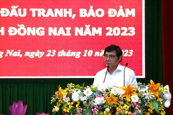 Tập huấn công tác bảo đảm bảo đảm quyền con người trên địa bàn tỉnh Đồng Nai - Anh 1
