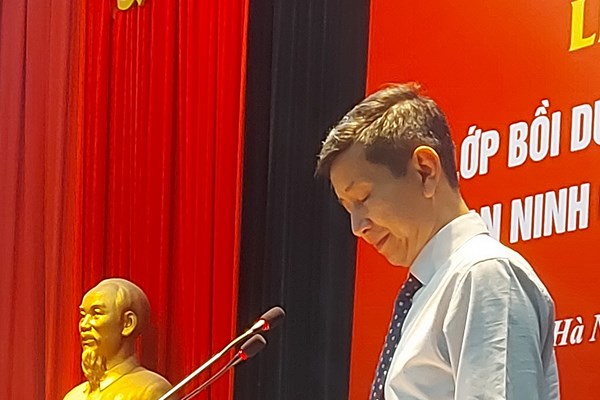 Bộ VHTTDL: Khai giảng Lớp bồi dưỡng kiến thức quốc phòng và an ninh - Anh 1