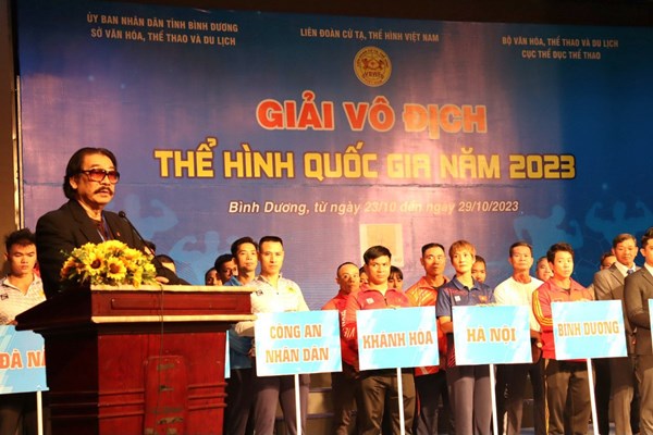 Bình Dương: Khởi tranh Giải vô địch Thể hình quốc gia năm 2023 - Anh 1