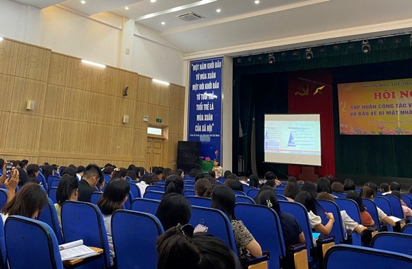 Bộ VHTTDL: Tập huấn công tác văn thư, lưu trữ và bảo vệ bí mật nhà nước năm 2023 - Anh 4