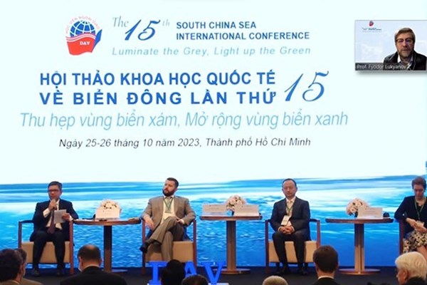 Hội thảo khoa học quốc tế về Biển Đông: Mở rộng vùng biển xanh - Anh 1