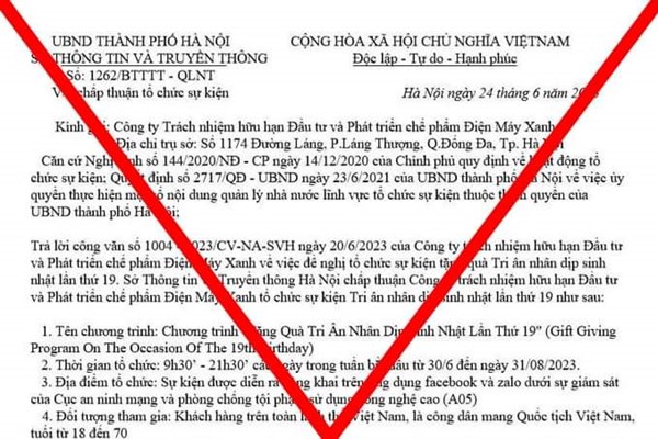 “Sập bẫy” thủ đoạn giả mạo thương hiệu để lừa đảo chiếm đoạt hơn 6 tỉ đồng - Anh 1
