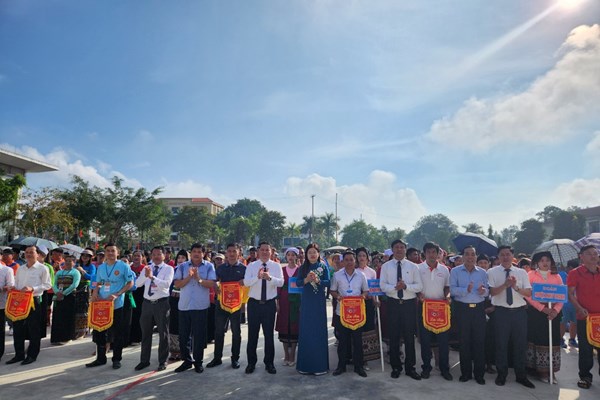 Hơn 350 VĐV tranh tài ở Hội thi thể thao các dân tộc tỉnh Thanh Hóa - Anh 1