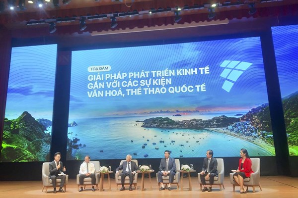 Bình Định: Bàn giải pháp phát triển kinh tế gắn với các sự kiện văn hóa, thể thao quốc tế - Anh 1