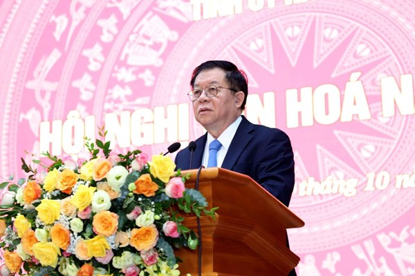 Xây dựng, phát triển văn hóa là khâu đột phá, nhiệm vụ quan trọng, thường xuyên - Anh 1