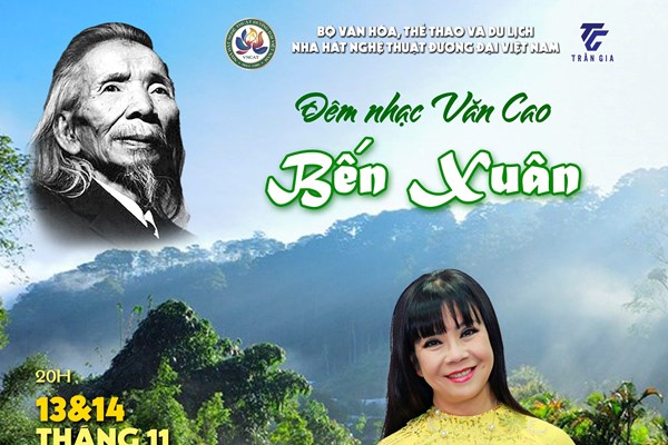 NSND Quốc Hưng, ca sĩ Ánh Tuyết sẽ tham gia đêm nhạc tưởng nhớ nhạc sĩ Văn Cao - Anh 2