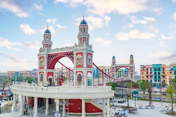 Mục sở thị “thương cảng” The Venice long lanh trước ngày khai trương Mega Grand World Hà Nội - Anh 12