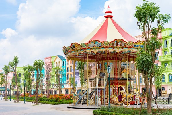 Mục sở thị “thương cảng” The Venice long lanh trước ngày khai trương Mega Grand World Hà Nội - Anh 3