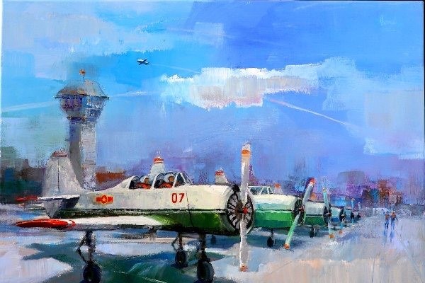 Người cán bộ tuyên huấn đam mê hội họa - Anh 2