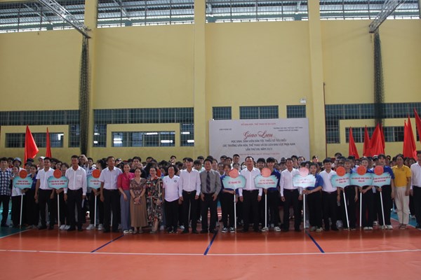 Sôi nổi Hội thao HSSV dân tộc thiểu số tiêu biểu các trường VHTTDL khu vực phía Nam - Anh 1
