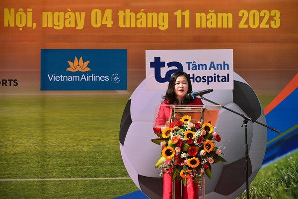 Khai mạc Giải bóng đá các cơ quan Trung ương mở rộng tranh Cúp Báo Đại biểu Nhân dân - Anh 2