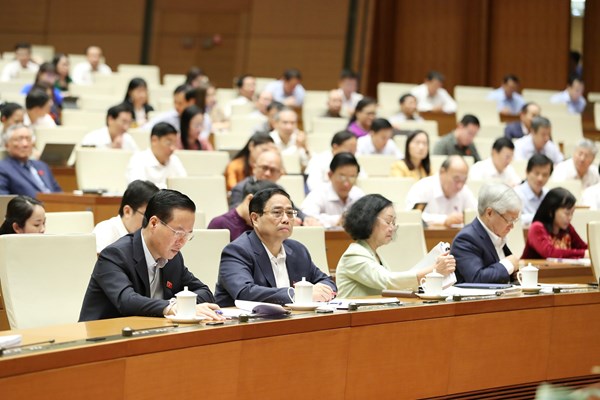 Khai mạc phiên chất vấn kỳ họp thứ 6, Quốc hội khoá XV - Anh 2