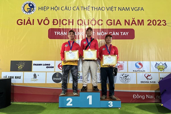 Giải câu cá thể thao VĐQG 2023 đã tìm ra nhà vô địch - Anh 2