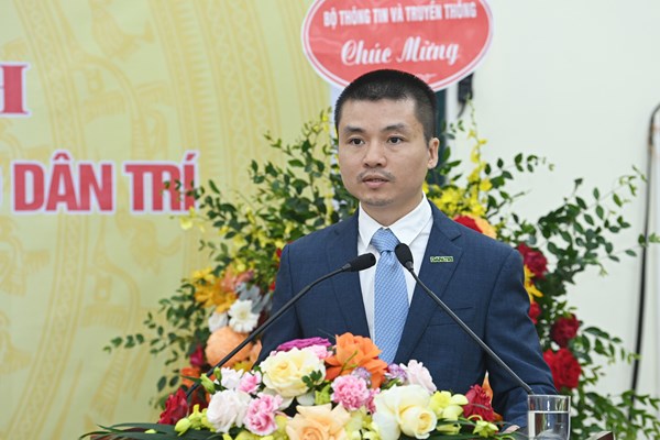 Công bố các quyết định kiện toàn Báo Dân trí - Anh 5