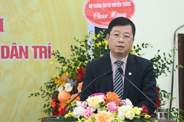 Công bố các quyết định kiện toàn Báo Dân trí - Anh 4