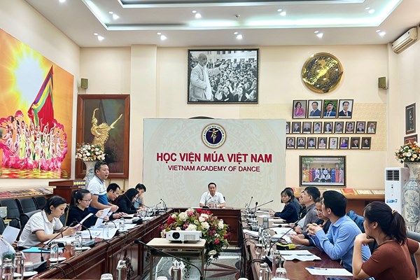Học viện Múa Việt Nam: Đề nghị được tổ chức dạy bổ sung kiến thức văn hóa phổ thông - Anh 1