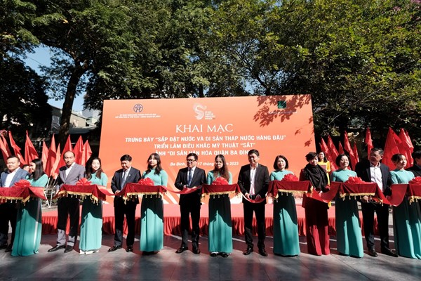 Mở cửa triển lãm, “biến hình” di sản tháp nước hàng Đậu - Anh 1
