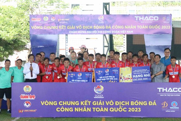 Bế mạc Giải Bóng đá công nhân toàn quốc 2023 - Anh 3