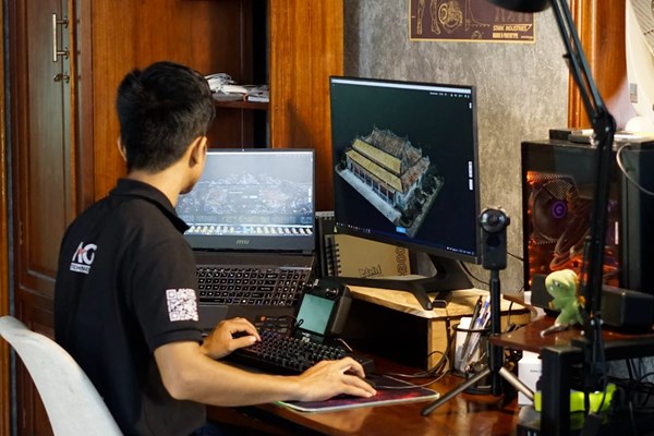 Huế đẩy mạnh số hóa cổ vật và công trình di tích kiến trúc - Anh 2