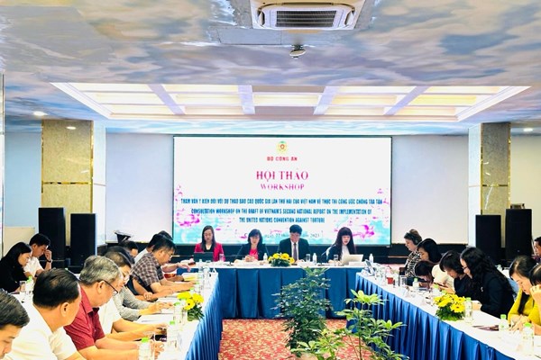 Hội thảo tham vấn ý kiến về Công ước Chống tra tấn - Anh 1