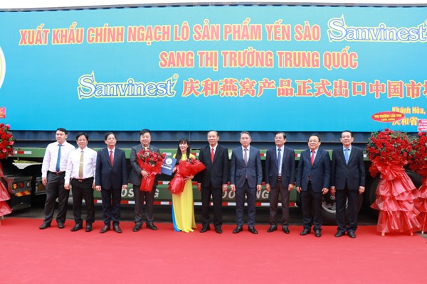 Khánh thành Nhà máy Chế biến nguyên liệu yến sào Sanvinest Khánh Hòa - Anh 3