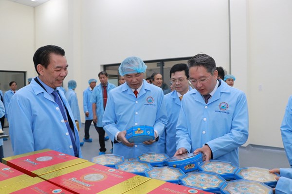 Khánh thành Nhà máy Chế biến nguyên liệu yến sào Sanvinest Khánh Hòa - Anh 2