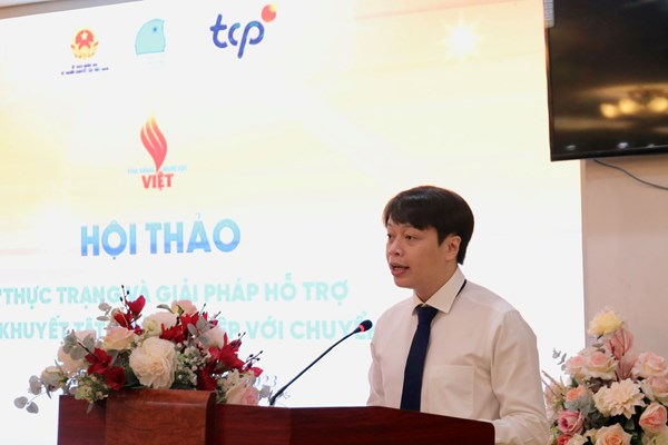 Hỗ trợ người khuyết tật khởi nghiệp và chuyển đổi số - Anh 1