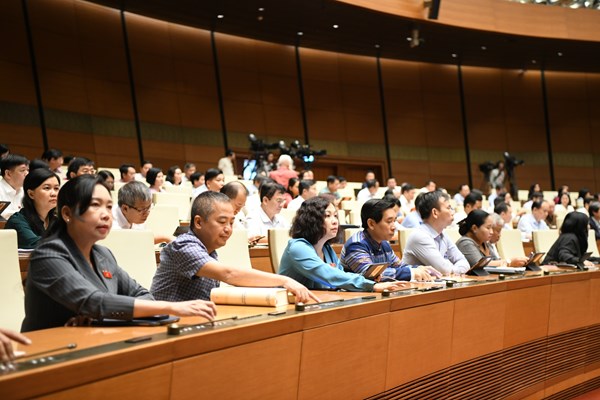 Trong tuần làm việc cuối cùng, Quốc hội thông qua một số Luật, Nghị quyết - Anh 1