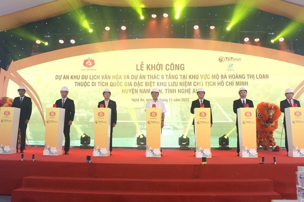 Khởi công dự án trọng điểm tại Khu lưu niệm Chủ tịch Hồ Chí Minh - Anh 2
