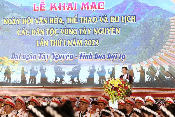 Tưng bừng Ngày hội VHTTDL các dân tộc vùng Tây Nguyên - Anh 4