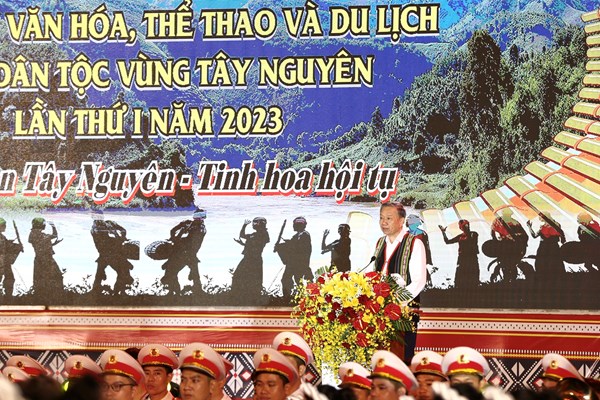 Tưng bừng Ngày hội VHTTDL các dân tộc vùng Tây Nguyên - Anh 3