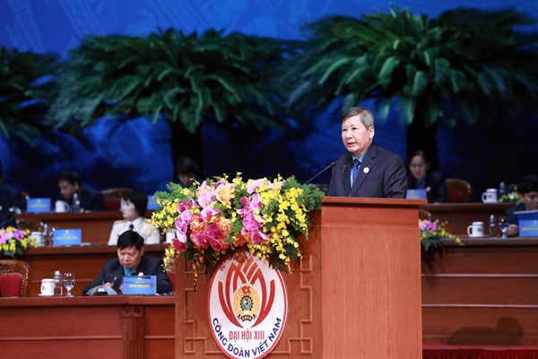 Khai mạc Đại hội XIII Công đoàn Việt Nam - Anh 3