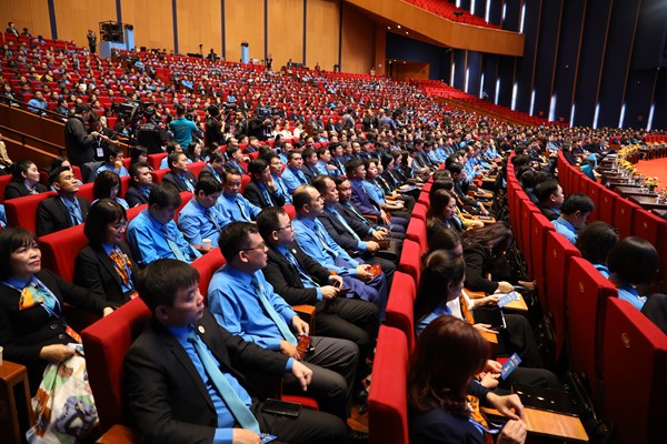 Khai mạc Đại hội XIII Công đoàn Việt Nam - Anh 5