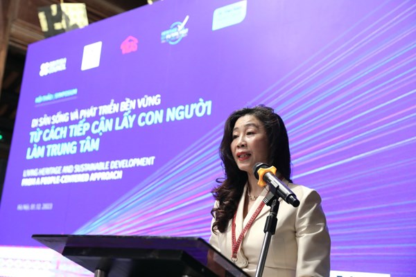 Để bảo vệ di sản sống, chủ thể nắm giữ di sản phải là trung tâm - Anh 2